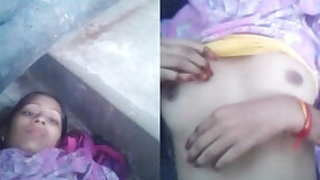 desi babe in mehendi exterior mms leaked