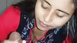 Desi Gf giving hot blowjob for bf