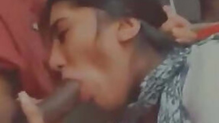 Beautiful cute indian girl blowjob as Pro