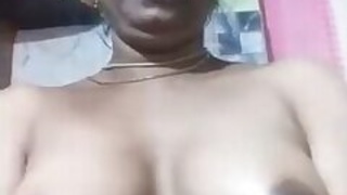 Desi Bhabhi shows her tits and pussy