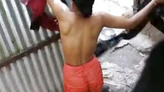 Desi Bhabhi After Changing In Bath Secretly Captured