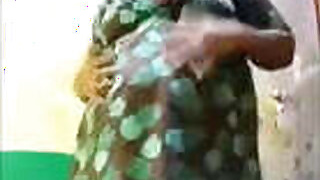 Fat Indian girl shows nudity in selfies on camera