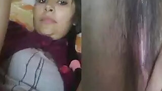 Desi girl with a hairy pussy video