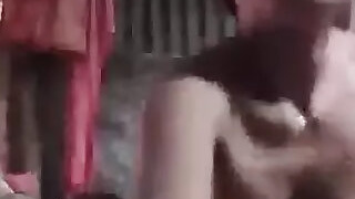 Country girl Desi shows her tits and pussy