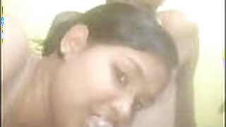 Desi hot bhabhi sucking hubby's cock