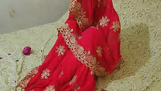 Desi Indian village bhabhi after the second day of marid sex with dever clear audio in Hindi