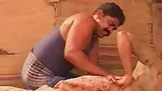 A guy massages malla sexy tits and beautiful...
