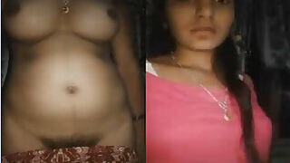 Hot Desi Girl Shows Tits Pussy