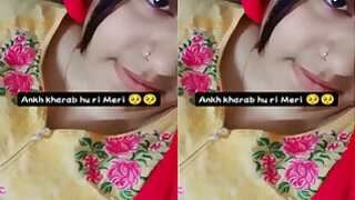 Desi Indian girl shows Her big tits and pussy part 3