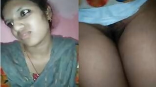 Desi Shy Girl Fingers Pussy Tape From Lover